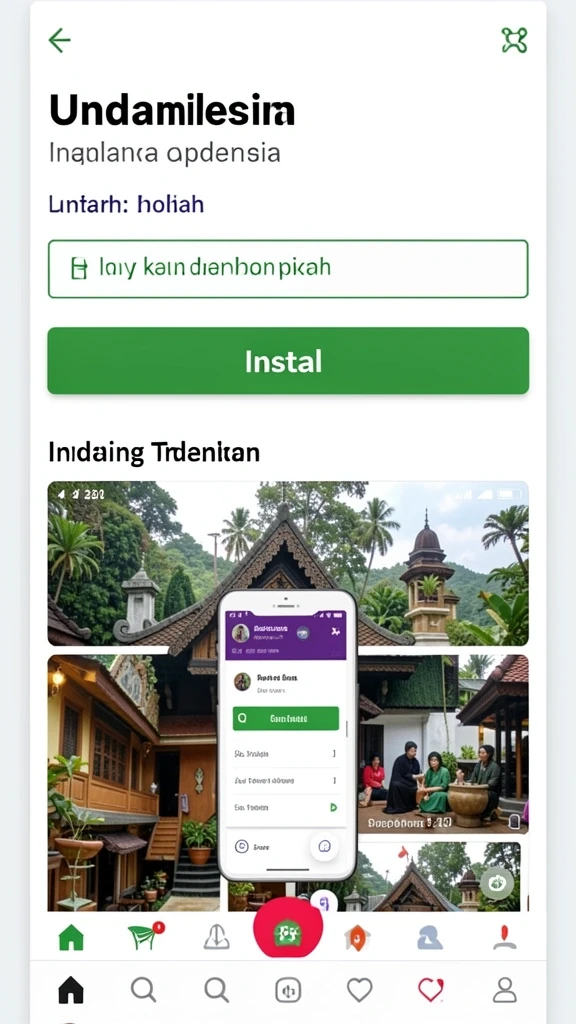 Tampilan awal permainan dengan grafis yang atraktif.