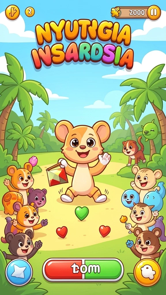 Gambar memperlihatkan grafis yang menawan dan gameplay yang dinamis.