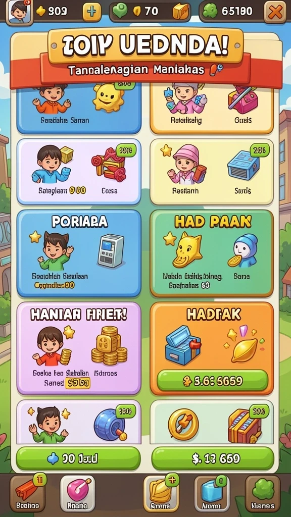 Screenshot menunjukkan karakter utama dalam pertempuran yang mendebarkan.