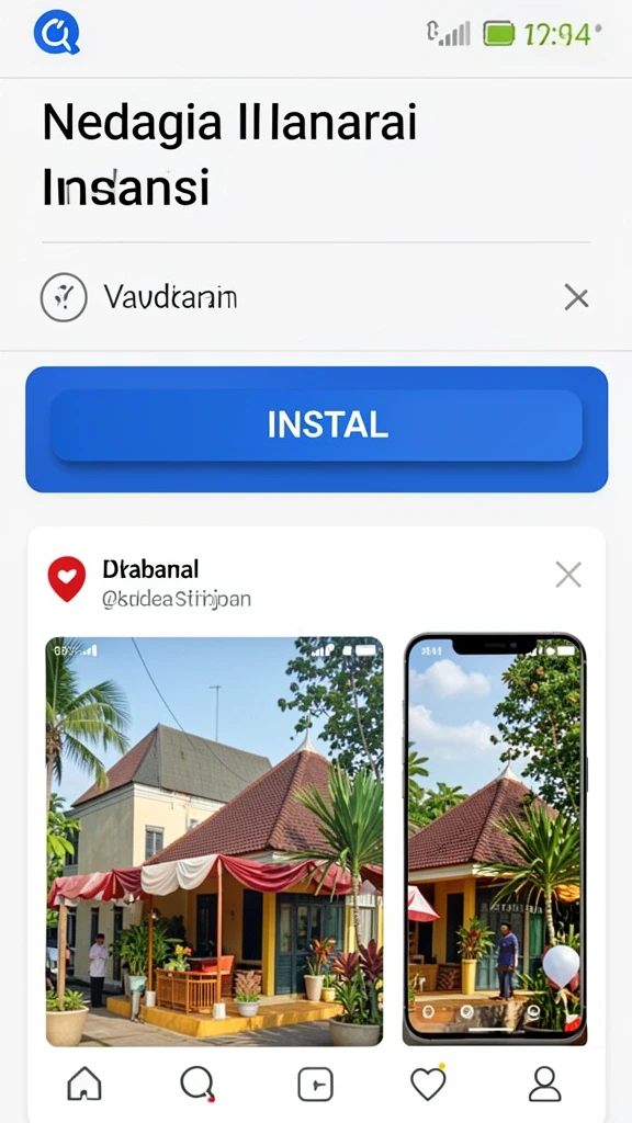 Screenshot ini menunjukkan pemain berinteraksi dengan karakter non-pemain yang unik.