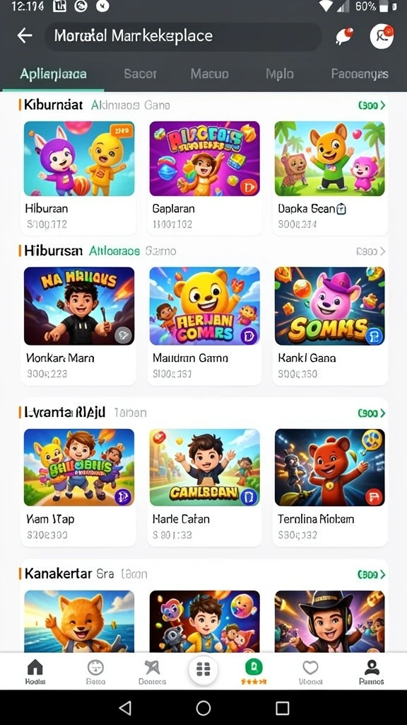 Screenshot menampilkan karakter utama dalam pertempuran epik.