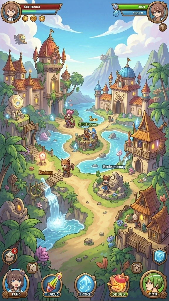 Fitur multiplayer untuk bermain bersama teman-teman.