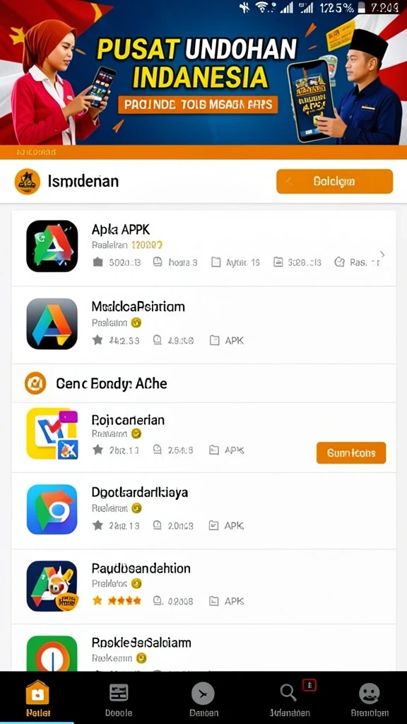Tampilan utama BOSJOKO yang menarik dan intuitif.