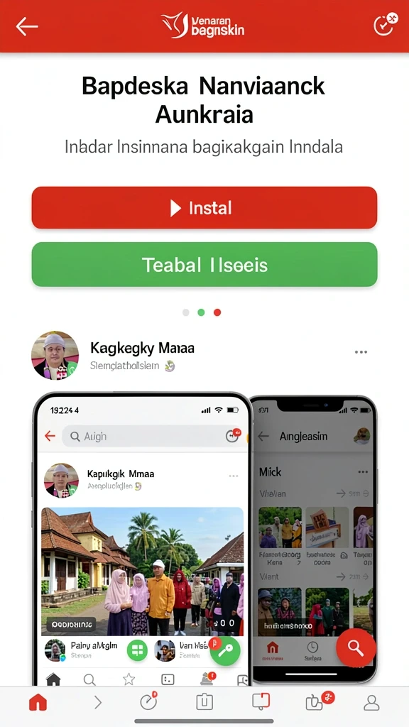Tampilan level yang penuh warna dan menantang.