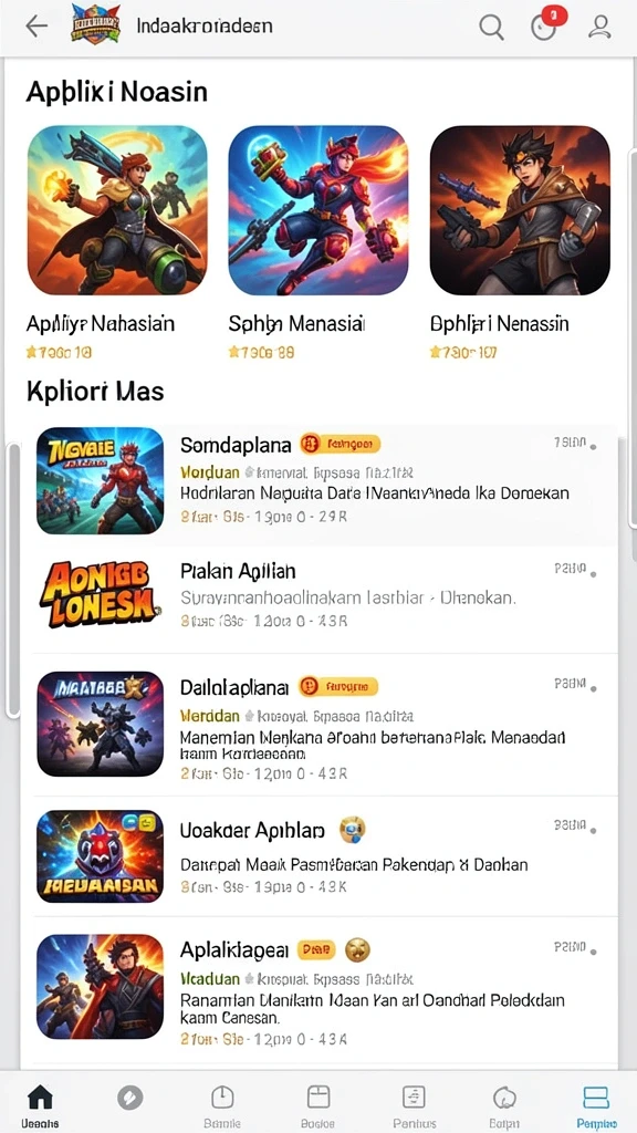 Tampilan antarmuka DEWAPOKER yang menarik dan intuitif.