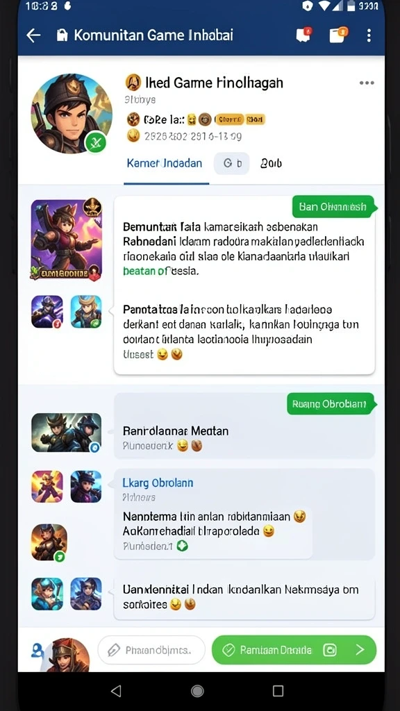 Tampilan antarmuka yang user-friendly.