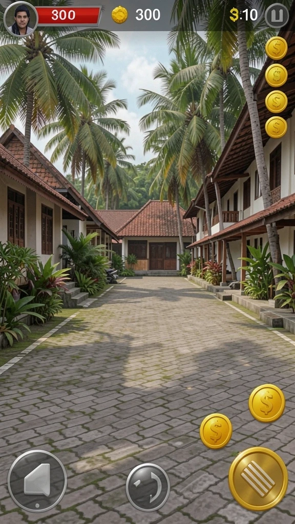 Momen seru saat bertempur melawan musuh dalam misi.