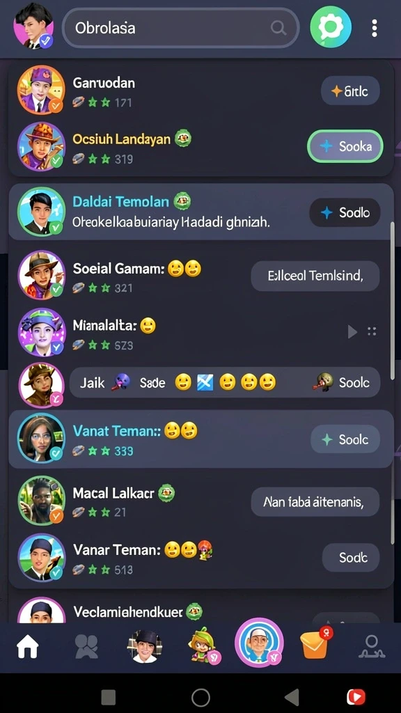 Antarmuka pengguna yang menarik dan intuitif.