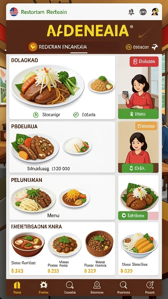 Tampilan antarmuka yang intuitif dan mudah digunakan.