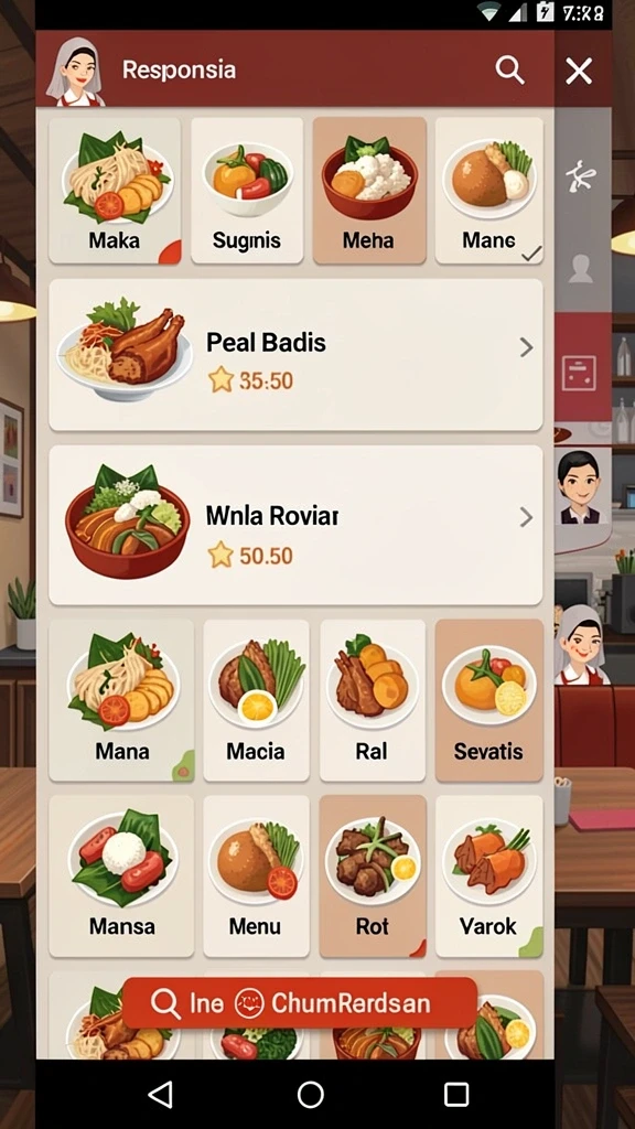 Layanan pengantaran makanan yang cepat dan berkualitas.