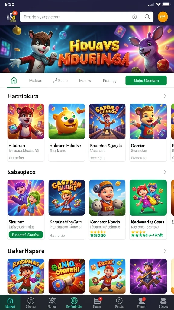 Karakter kustomisasi yang membuat pengalaman lebih personal.