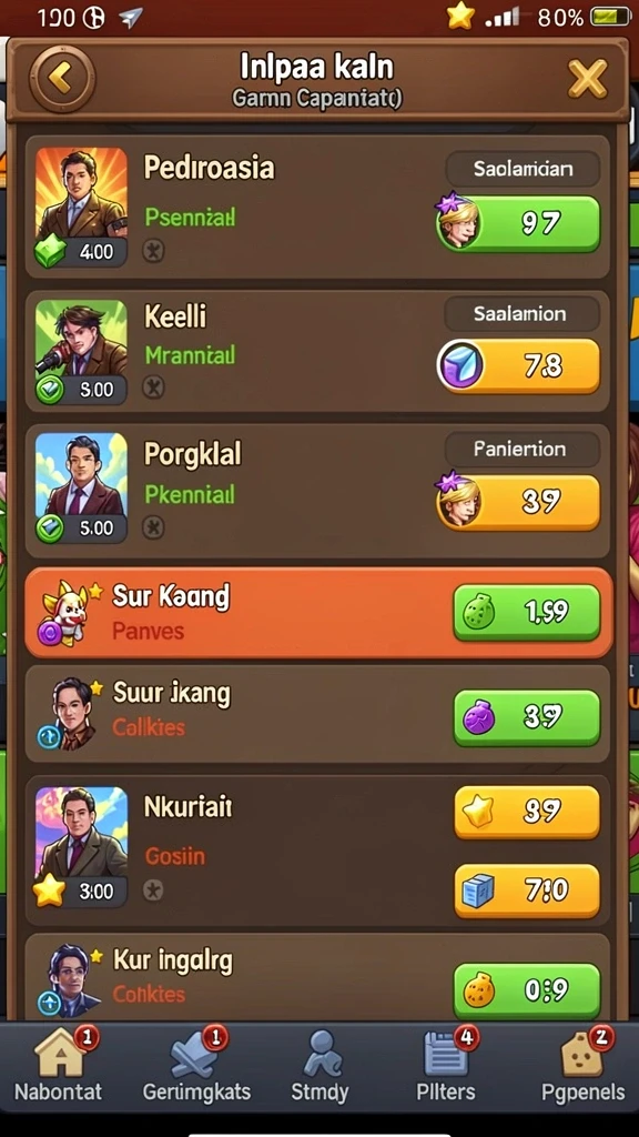 Tampilan antarmuka yang modern dan user-friendly.