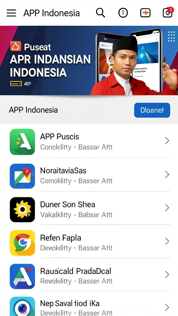 Screenshot menunjukkan karakter unik yang bisa dimainkan.