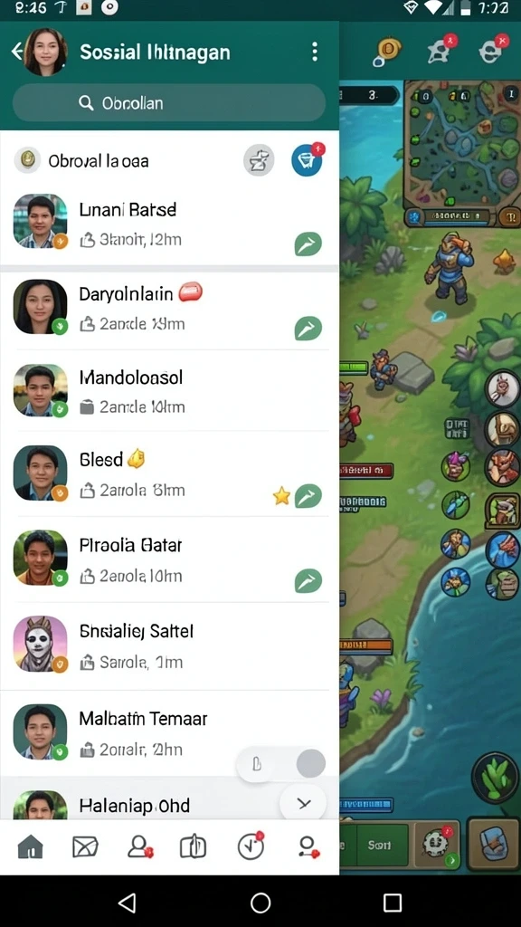 Tampilan antarmuka yang menarik dan user-friendly.