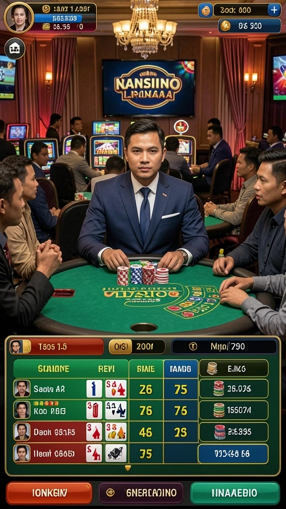 Statistik permainan yang membantu analisis angka.