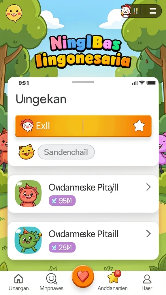 Screenshot menampilkan karakter utama dalam aksi.