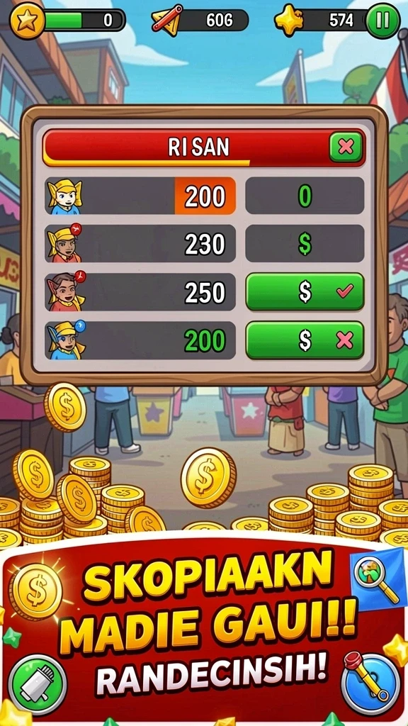 Level baru yang menantang untuk keseruan lebih.