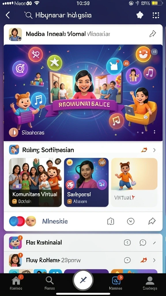 Tampilan antarmuka yang menarik dan mudah digunakan.