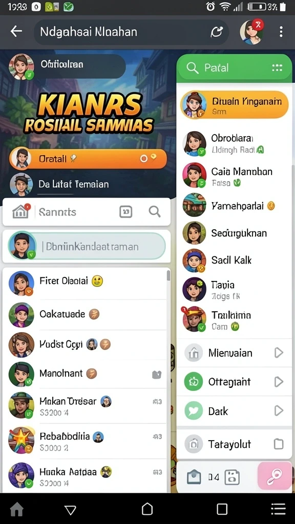 Tampilan antarmuka yang menarik dan mudah dinavigasi.