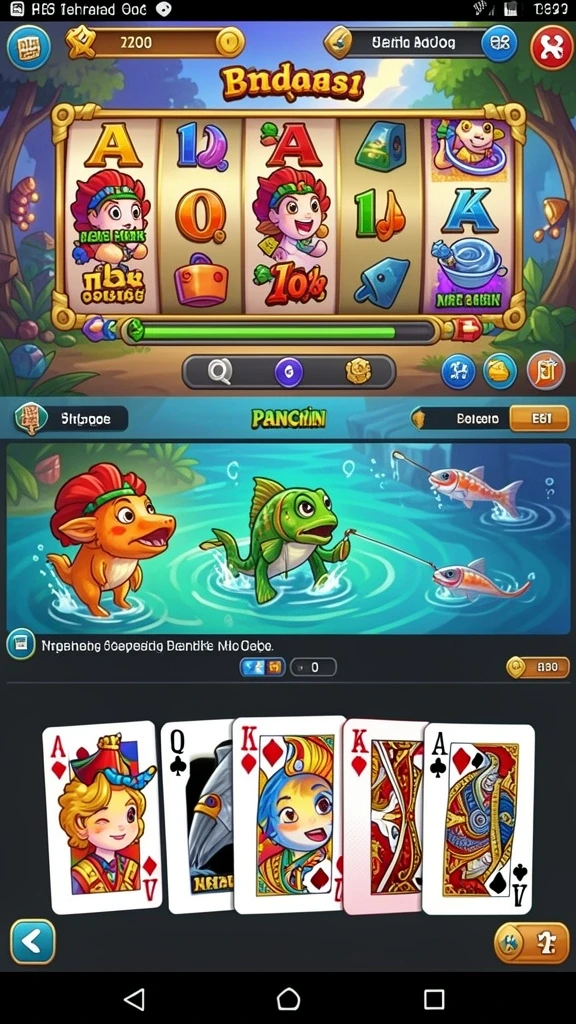 Screenshot menampilkan tampilan pertama dari karakter dalam MENTARI138.