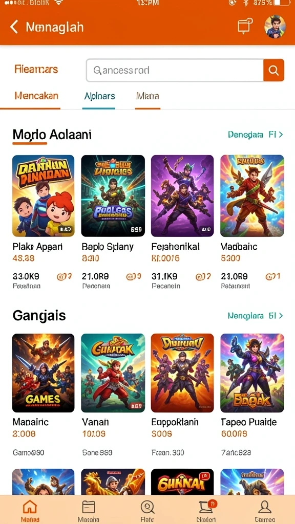Tangkapan layar menampilkan grafis game yang menawan.