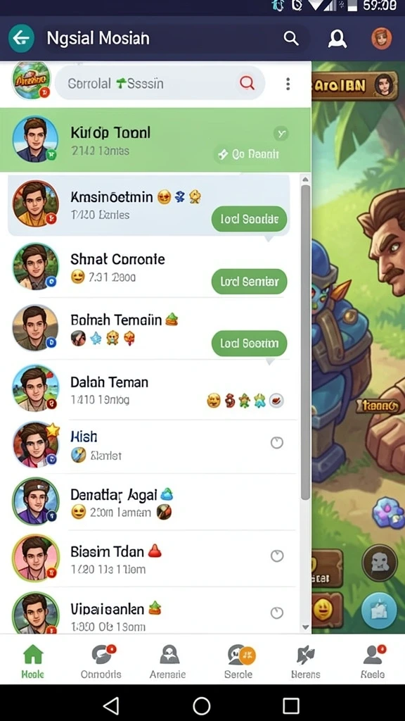 Fitur live chat untuk bantuan pelanggan.