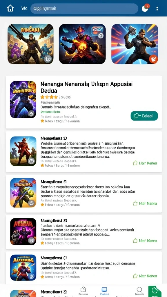 Antarmuka pengguna yang menarik dan intuitif.