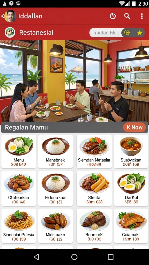 Tangkapan layar mode multiplayer yang mengasyikkan.