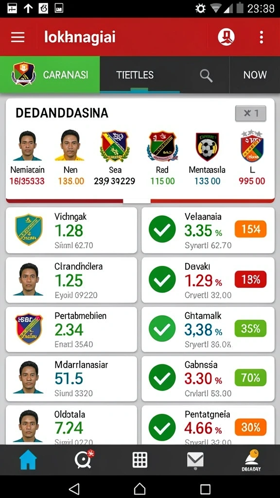 Tangkapan layar grafis yang memukau dalam permainan.