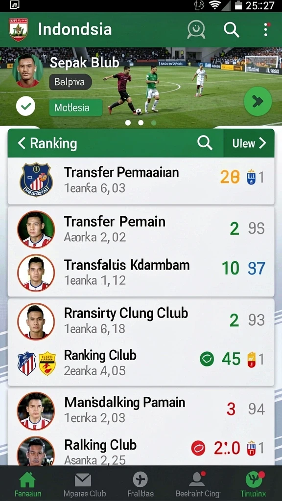 Tangkapan layar memperlihatkan antarmuka permainan yang intuitif.
