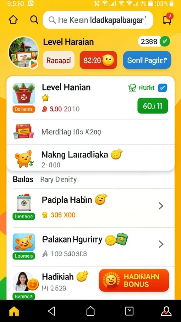 Level baru yang menantang untuk pengalaman bermain lebih seru.
