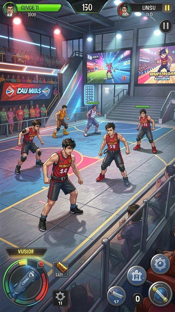 Tangkapan layar menunjukkan mode multiplayer yang seru.