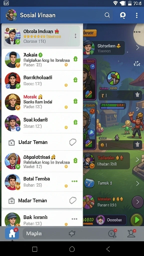 Hadiah menarik yang bisa didapatkan setiap kali bermain.