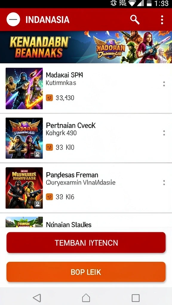 Mode multiplayer untuk bersaing dengan teman-teman.
